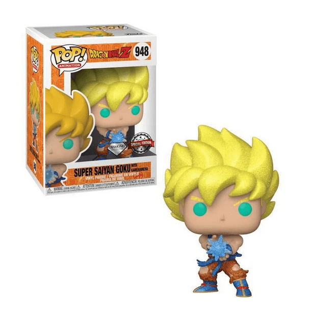 Dragon Ball Z Super Saiyan Goku con Funko Pop! Animation #948