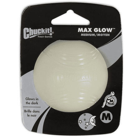 UPC: 0029695323133 | Chuckit! Max Glow in the Dark Ball Dog Toy Medium