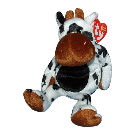 Ty Beanie Baby: Tipsy the Cow | Stuffed Animal | MWMT