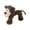 02| 1PC_(Monkey), variant on 2Pcs Linen Safari Companions, Squeaky Dog Chew Animals, Durable Linen Fabric, Dog Toy with Squeaker, to Relieve Boredom and Anxiety in Dogs for Small Medium Dogs - (Sheep & Monkey)