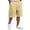 BO18_Yellow, variant on Mens Baggy Sweat Shorts Cotton Under Knee Length Loose Plaid Short Y2K Style Basketball Deep Red S