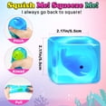 thumbnail image 4 of Los juguetes Squishy Stress Cube de Meijoy brillan en la oscuridad, 4 of 7