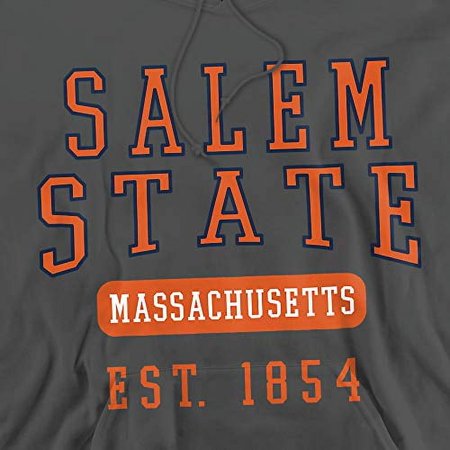 Salem State University Official Est. Date Unisex Adult Pull-Over Hoodie