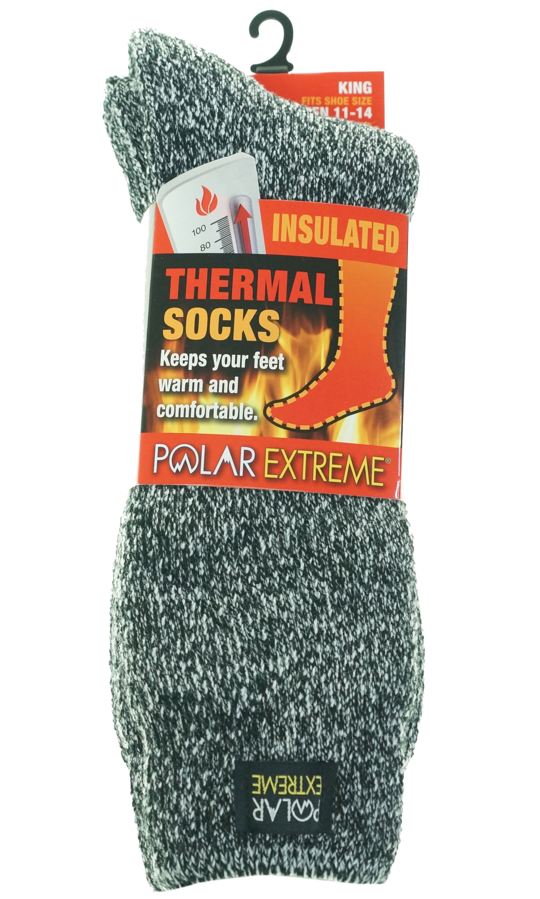 Polar Extreme - Polar Extreme Men's Thermal Insulated Fleece Socks Shoe ...