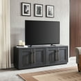 thumbnail image 3 of Evelyn&Zoe Tillman Rectangular TV Stand for TV's up to 75", Charcoal Gray, 3 of 8