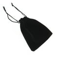 thumbnail image 3 of 10pcs 9*12cm Drawstring Wedding Favor Gift Bags Candy Bags Jewelry Pouch (Black), 3 of 8