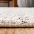 thumbnail image 4 of SAFAVIEH Casablanca Axel Solid Wool Shag Area Rug, Beige, 4' x 6', 4 of 9