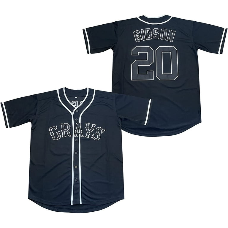 Josh Gibson #20 Homestead Grays Stitched Baseball Jersey