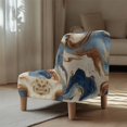 thumbnail image 5 of HELLHERO Marble Texture Elastic Bottom Wear-Resisting Armless Accent Chair Protector Anti-Crease Armless Accent Chair Cover for Armless Chair, 5 of 8