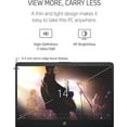 thumbnail image 5 of HP Laptop 14-fq0070nr, 14" HD (1366 x 768), AMD 3020e processor, 4 GB DDR4-2400 SDRAM (1 x 4 GB), 64 GB eMMC storage, AMD Radeon Graphics, Windows 10 Home , Snowflake white, 5 of 13