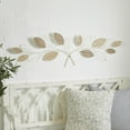 thumbnail image 2 of DecMode Brown Metal Leaf Wall Decor, 2 of 11