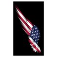 thumbnail image 2 of Design Art - Wing with American Flag, 2 of 4