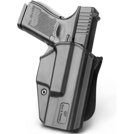 OWB Fast Draw Holster For Glock 19 Gen 3-5 Glock 23/32 Gen 3-4 G19X/44/45, Right Hand