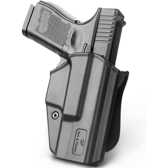 OWB Fast Draw Holster For Glock 19 Gen 3-5 Glock 23/32 Gen 3-4 G19X/44/45, Right Hand