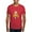 Red, variant on - Kappa Alpha Order Coat Of Arms T Shirt - Men's Classic Graphic Cotton T-Shirt