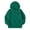 00&Dark Green815, variant on Tiijoy Girls Hoodie Fleece Zip Up Hooded Sweatshirt Kids Casual Jacket, Black, Sizes 5-14