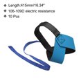 thumbnail image 2 of 10pcs ESD Anti Static Foot Heel Straps Anti Static Wrist Strap Band Adjustable for Grounding, 2 of 4