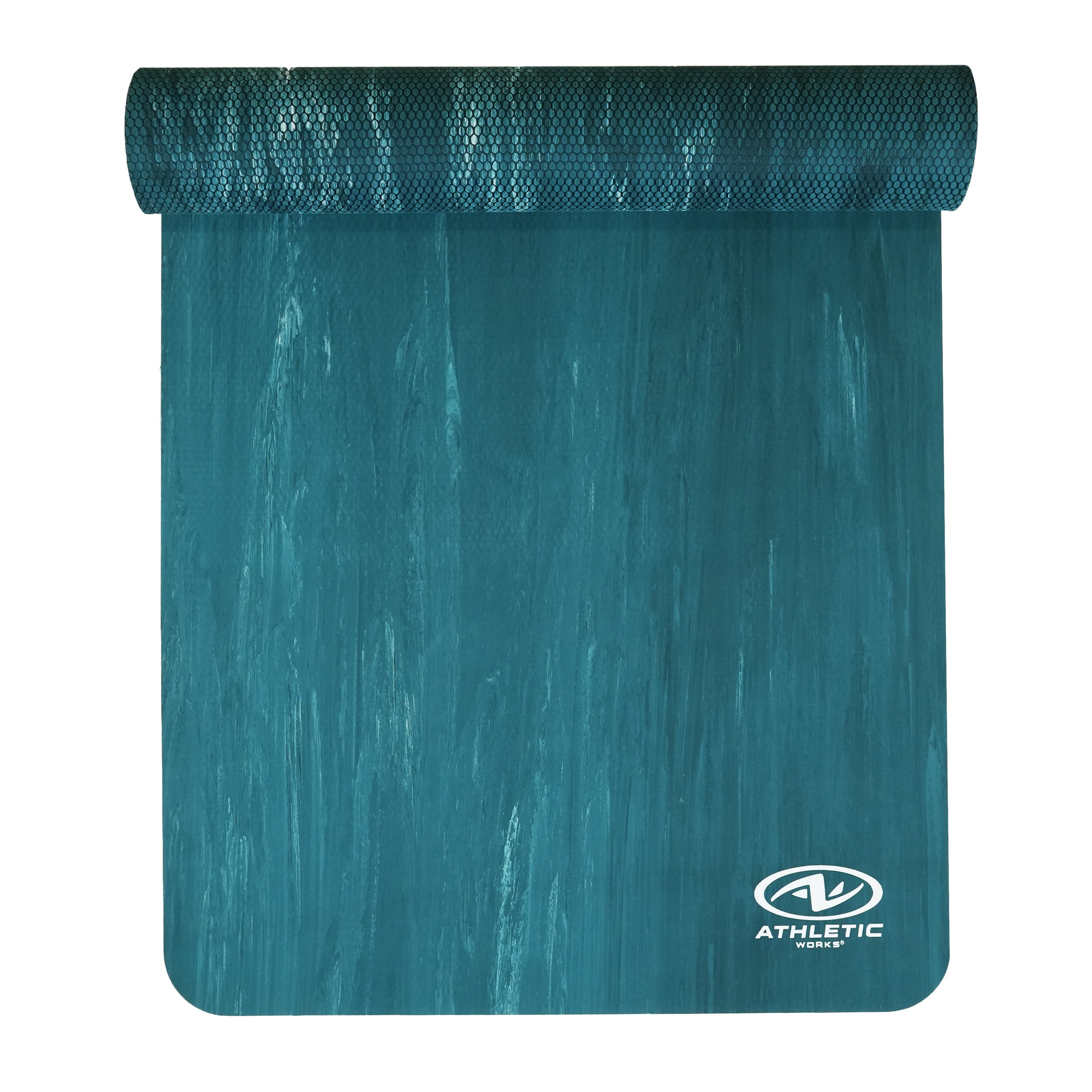 (2 pack) Athletic Works 4mm Rubber Yoga Mat