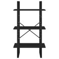 thumbnail image 3 of vidaXL Storage Shelf Black 60x30x105 cm Engineered Wood, 3 of 5