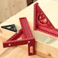 thumbnail image 5 of Professional Triangle Ruler Feature Anodized Surfaces Enhances Durability MultiAngle Measuring Ruler For Technical Draw, 5 of 9