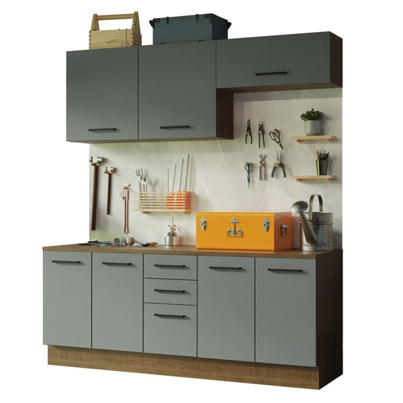 Alacena Gabinete Superior Cocina Madesa Agata 80cm BG