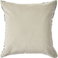 thumbnail image 4 of Ox Bay Tassel Geometric Stripe Chevron Throw Pillow, Black / White, 20" Square, Count per Pack 1, 4 of 5