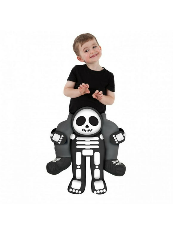 Skeleton Toddler Piggyback Halloween Costume