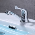thumbnail image 4 of Grifo de aleación de zinc para lavadora, grifo de baño, duradero, de un solo grifo de agua fría y rápida para jardín, para lavabo de casa, inodoro, 4 of 5