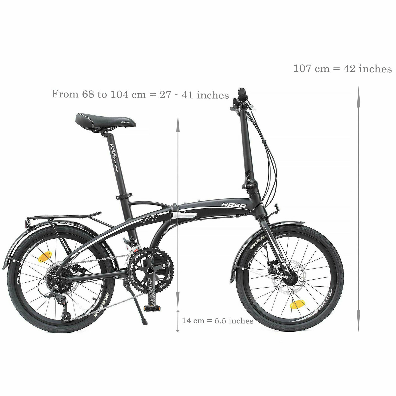 shimano folding bike