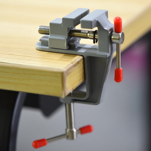 Apeya Mini Vise Table Clamp Portable Bench Vise Small Clamp Tool For Jewelry Making Electronics Craft Model Building Repair Workbench Projects
