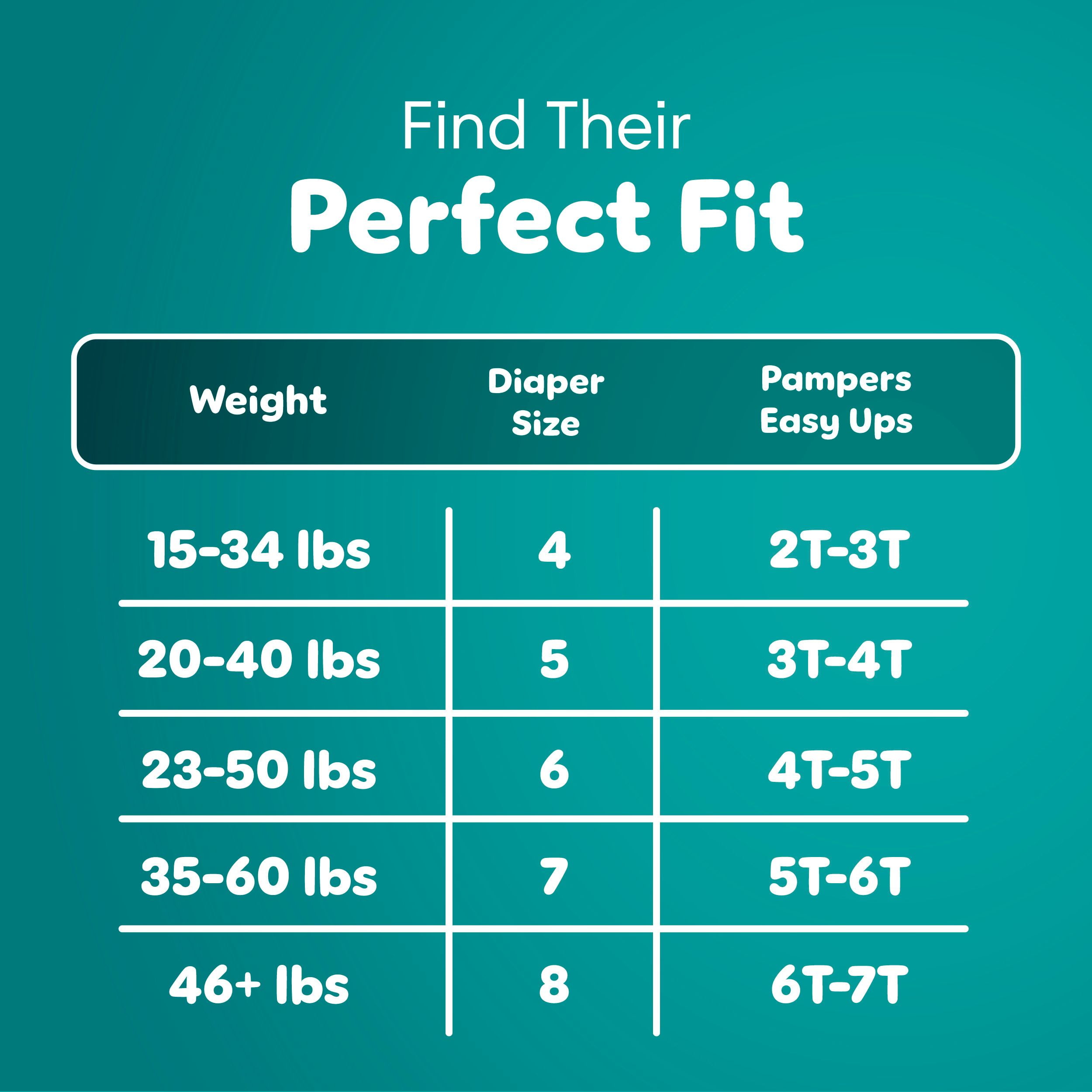 Pampers Easy Ups Girls & Boys Potty Training Pants, Size 4 (2T3T), Peppa Absorbent Training Underwear, Up to 100% Leakproof Day and Night, Hypoallergenic