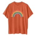 thumbnail image 4 of Styesk T-Shirts de Fierté pour Femmes Manches Courtes Vintage Imprimé Motif Décontracté, 4 of 7