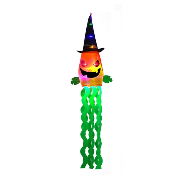 Halloween Skull Windsock Decoration, Halloween Decorative Lights Skull Skeleton Lanterns