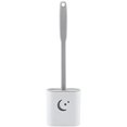 thumbnail image 1 of suministros de baño Cepillo de inodoro de silicona con soporte, tazón de baño de limpieza profunda Zhivalor ZYY-0921, 1 of 4