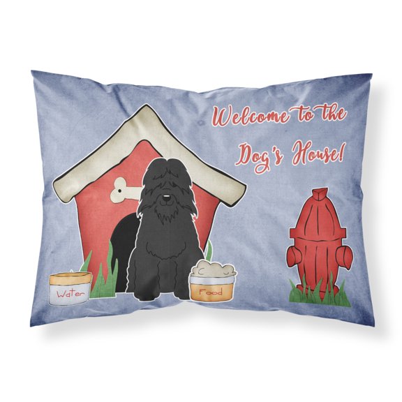 Dog House Collection Bouvier des Flandres Fabric Standard Pillowcase