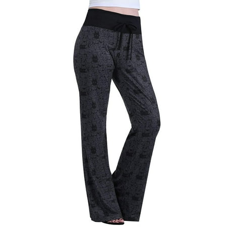 

HDE Pajama Pants for Women Comfy Loungewear A Thousand Cats 4X Plus