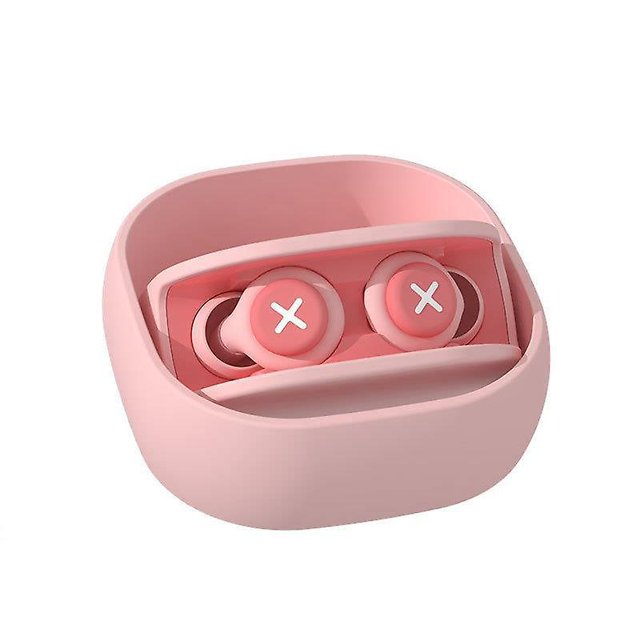 Tapones para los oídos BRI Juego de silicona con cancelación de ruido color rosa