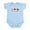 Sky Blue, variant on CafePress - Peace Love Gardening Infant Bodysuit - Baby Light Bodysuit, Size Newborn - 24 Months