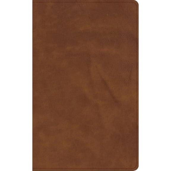 Holman Handcrafted Collection CSB Single-Column Wide-Margin Bible, Holman Handcrafted Collection, Marbled Tan Premium Calfskin, (Hardcover)