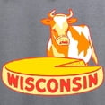 thumbnail image 3 of CafePress - Vintage Wisconsin Cheese Zip Hoodie - Zip Hoodie, Classic Hooded Sweatshirt with Metal Zipper, 3 of 4