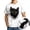 Z3-White, variant on YUEHUA Cat Shirts for Mens Women Funny Tshirt Cat Shirt Unisex Cute 3D Cat Graphic Tee Summer Casual Short Sleeve Tops T-Shirts for Adult