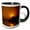 Black/White, variant on 3drose, Asia, India, Agra, Taj Mahal on Yamuna-as10 Cad0136 - Claudia Adams, 11oz Mug