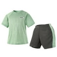 thumbnail image 5 of Tkrady Boys Clothes Summer New Breathable Sweat Short Sleeve Athletic Tops Shorts 2 Piece Set, Sizes 4-13 Years, 5 of 5