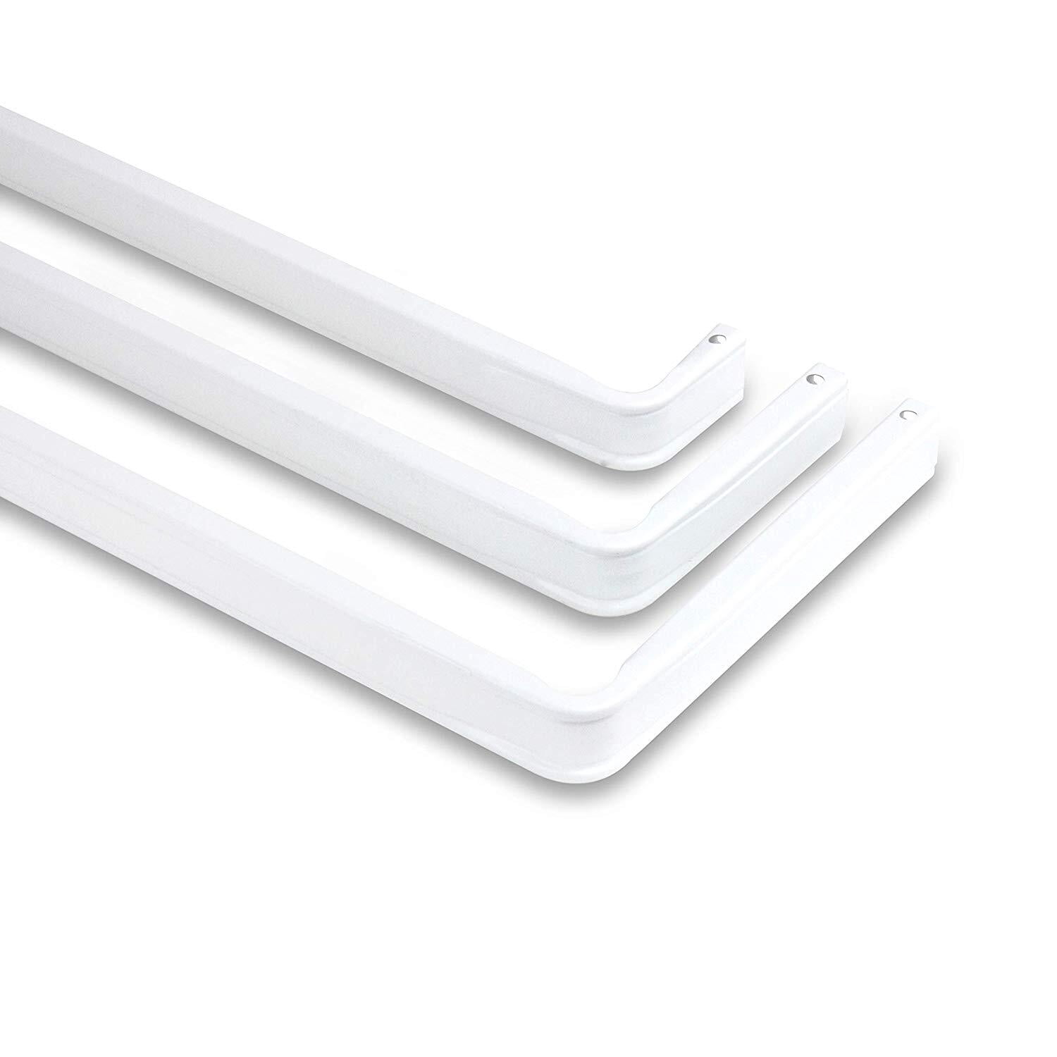 Baroque Bonanza Triple Curtain Rod, Window Curtain Rods, Curtain Rod Finials, Metal Curtain Rods, Wall Mounted