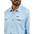 thumbnail image 5 of Wrangler® Outdoor Men's Long Sleeve Thru Hike Shirt Sizes S-3XL, 5 of 7