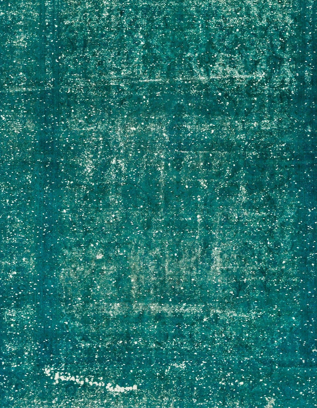 Ahgly Company Indoor Rectangle Abstract Teal Green Abstract Area Rugs ...
