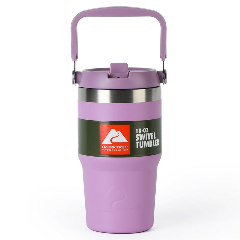 Ozark Trail 18 oz Insulated Stainless Steel Tumbler with Swivel
