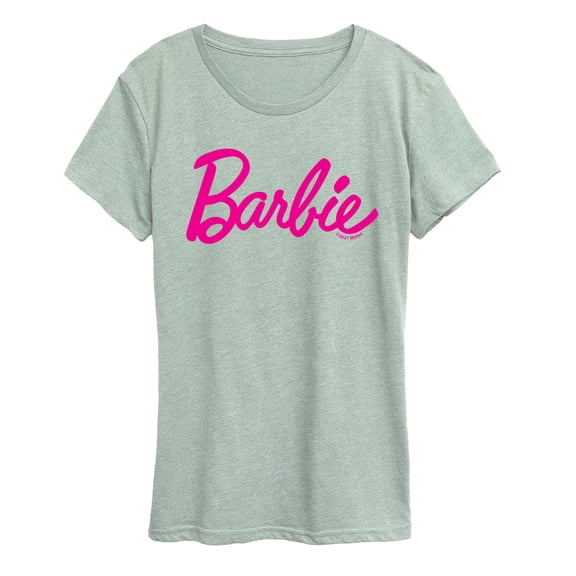 Barbie - Classic Pink Logo - Women's Short Sleeve Graphic T-Shirt