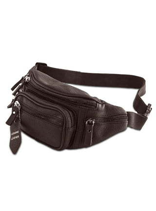 Mildsown SUNSIOM Fanny Pack Waist Bag Men Women Crossbody Hip Belt Pouch Pocket Travel Sport Bum, Women's, Size: One size, Black