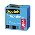 thumbnail image 4 of Removable Tape 1" Core, 0.75" x 36 yds, Transparent, 2/Pack, 4 of 6